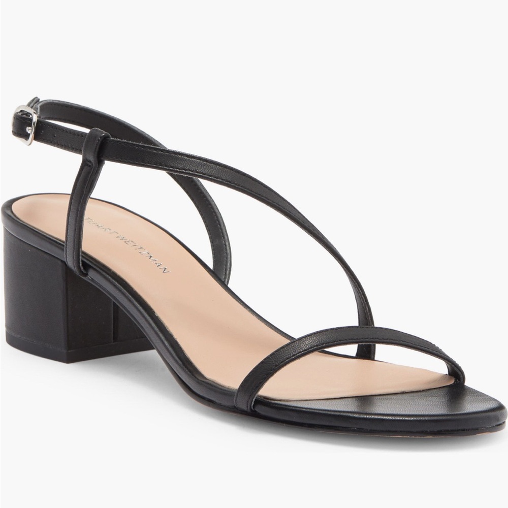 Stuart Weitzman Block Aliza Strappy Heel Sandals